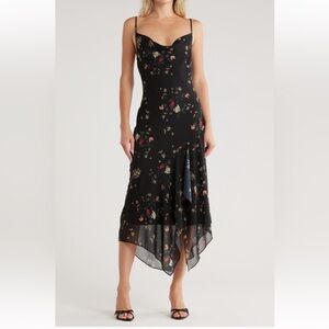 AllSaints Charlotte Floral Slip Dress NWT